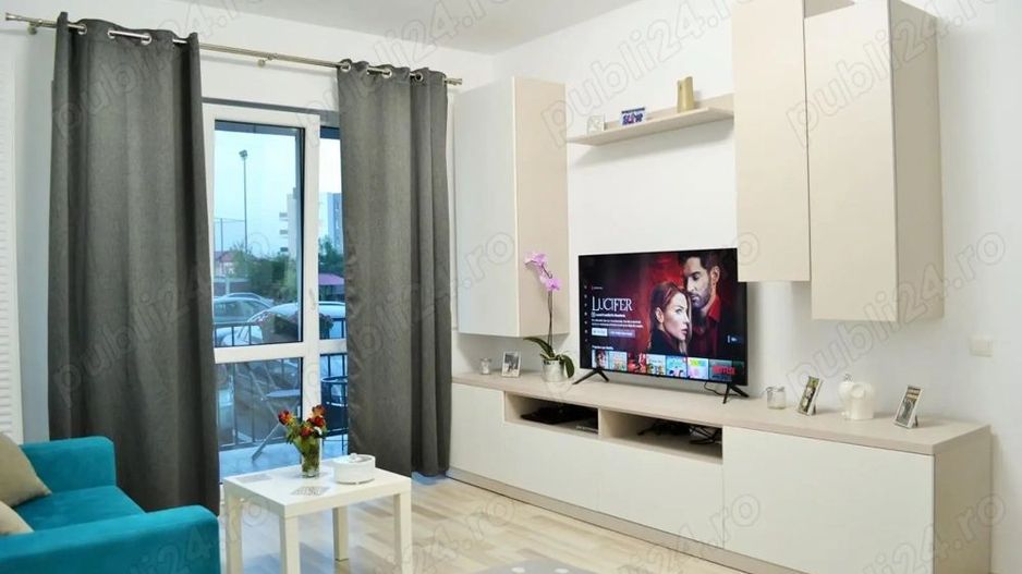 Garsonieră decomandată 36 mp, bloc 2020, complet mobilată și utilată - Poză 1