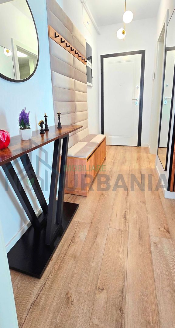 Apartament 2 camere, 60 mp, decomandat, mobilat, utilat lux, Comat Towers Dacia - Pacurari, loc parcare, prima închiriere - Poză 7