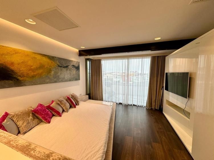 Penthouse Herastrau 116 terasa,mobilat si utilat loc de parcare si boxa subteran - Poză 7