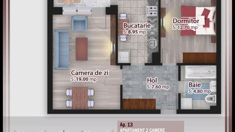 Apartament 2 camere decomandat,Cel mai mic pret, Rezidential Pallady - Poză 1