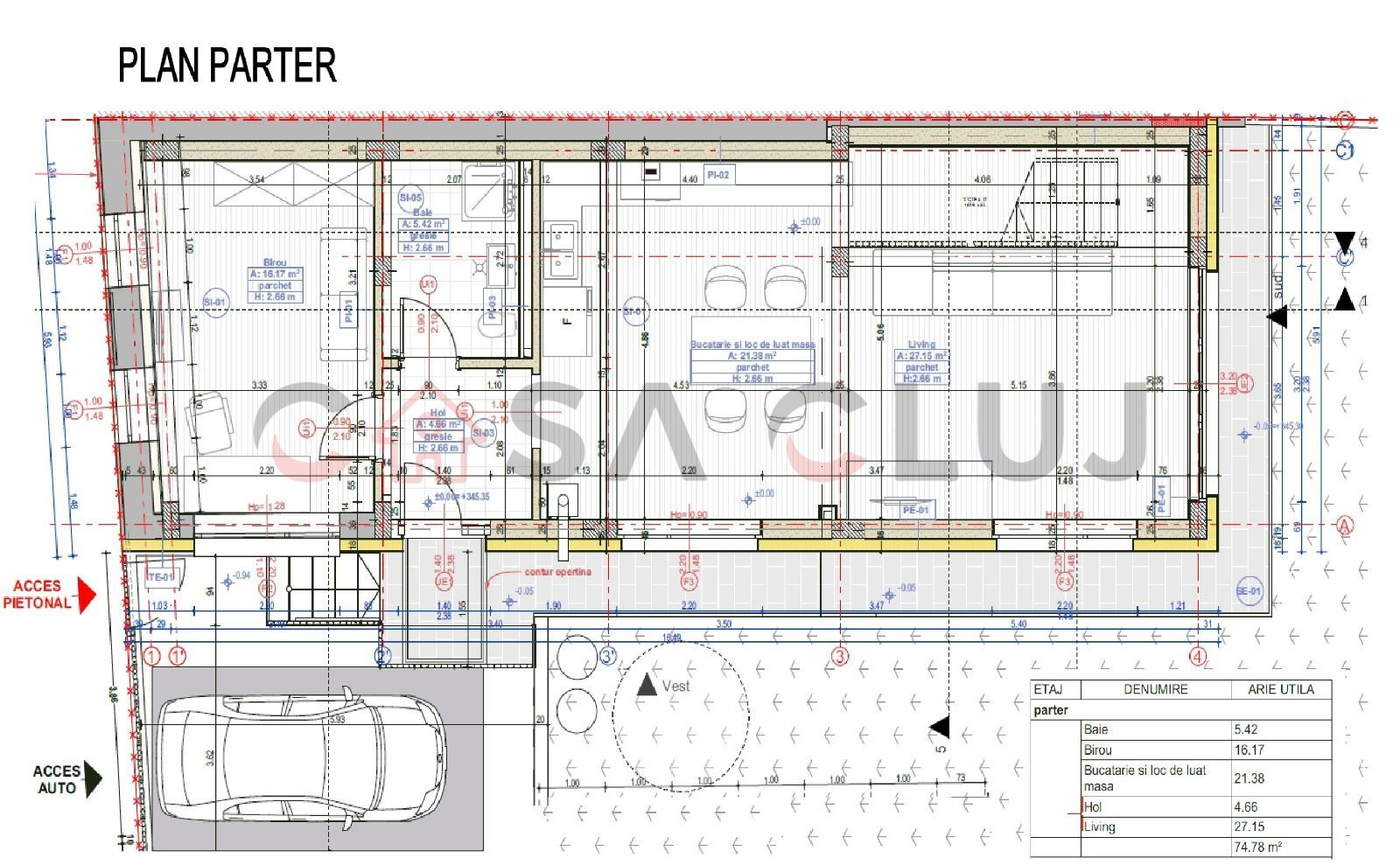 Casă individuală ,4 camere, Cartierul Gruia!! - Poză 8