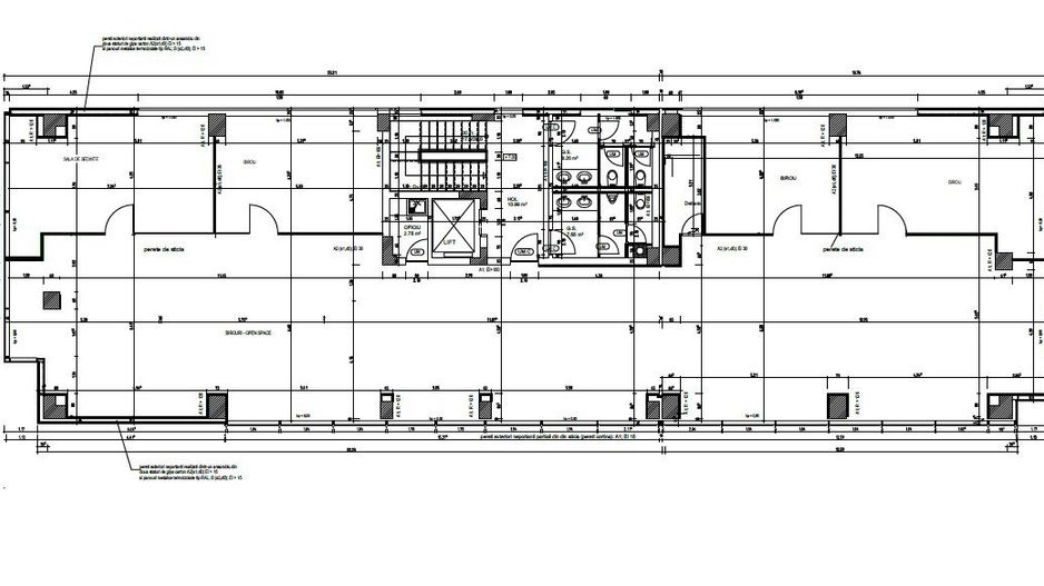 Zero comision, 205mp birou cladire moderna, parcare, Aviatiei, 8' [M] - Schiță 9
