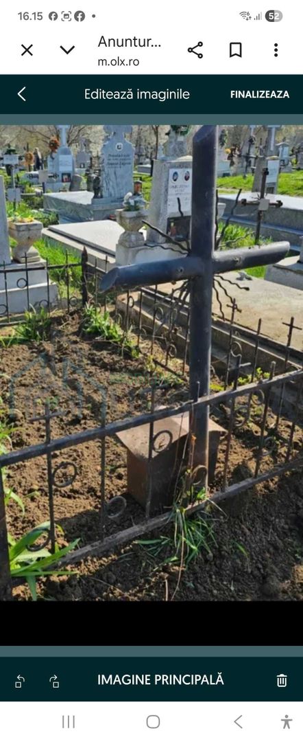 Loc de veci simplu, neutilizat, în Cimitirul Eternitatea, Iași - Poză 1