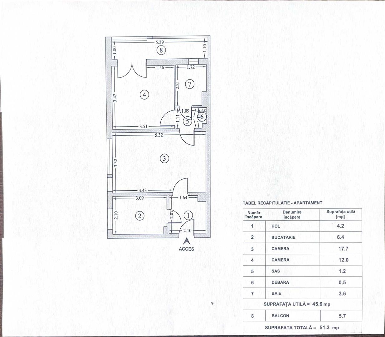 Apartament 2 camere, zona Baba Novac, direct proprietar - Poză 8