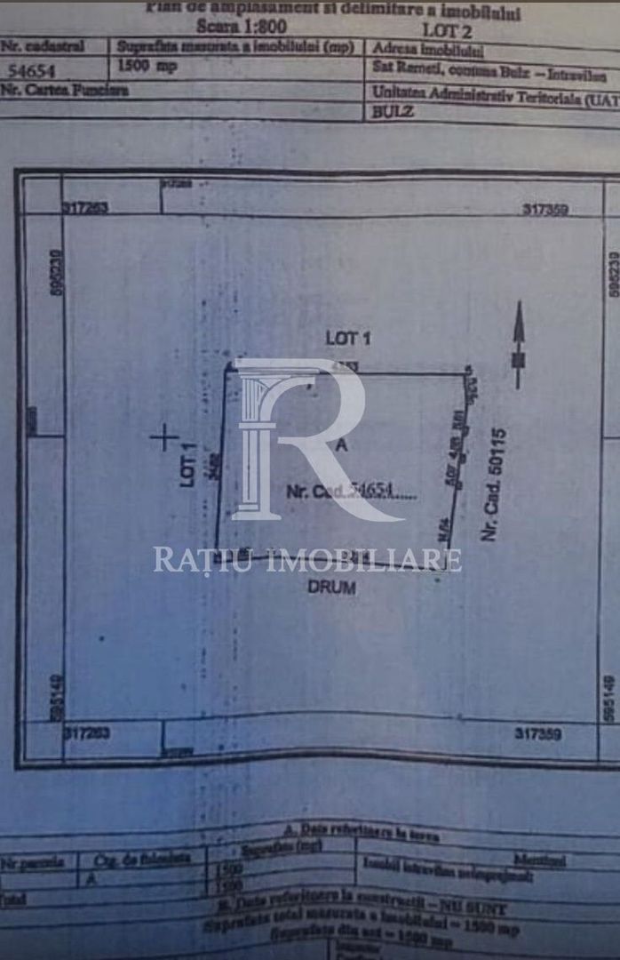 OPORTUNITATE DE INVESTIȚIE | TEREN INTRAVILAN | 1.500 MP | APROAPE DE APĂ | BULZ - Poză 6