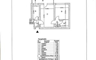 VANZARE APARTAMENT 2 CAMERE 50MP MUNCII CAMPIA LIBERTATII RENOVAT 2026 - Poză 6