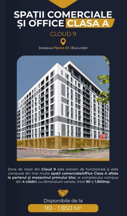 BRASADAS închiriază Sp Com/Office 300mp Cloud9 Pipera, - Poză 4