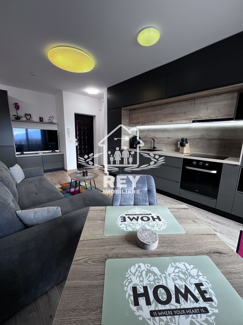 Apartament 2 camere premium, mobilat complet, vedere munți | Turnișor, Sibiu - Poză 15