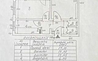 Apartament 3 camere bloc anvelopat metrou Raul Doamnei Drumul Taberei - Schiță 7