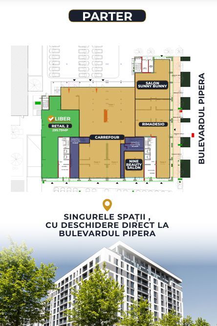 Spații comerciale/office clasa A Cloud 9 - Poză 2