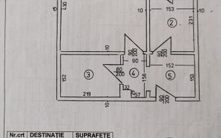 Garsonieră  decomandată cu centrala proprie – la 5 minute de metrou - Schiță 1