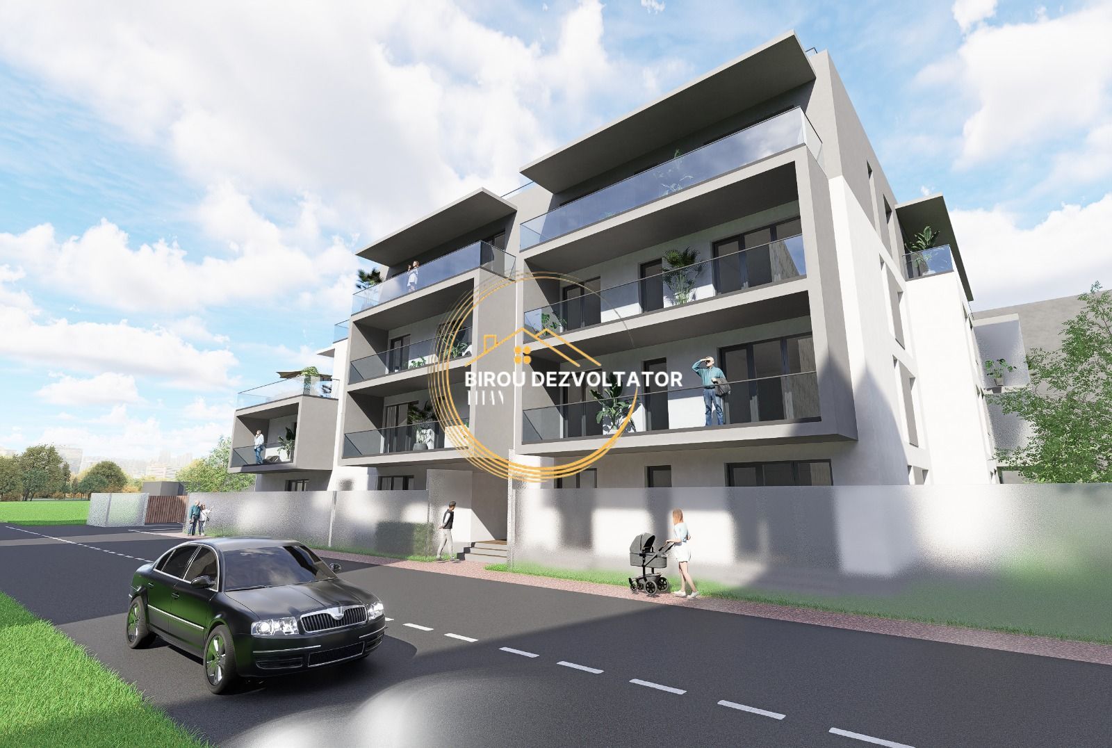 Mare Vedere libera zona verde metrou Teclu 12min Parcare bonus Pallady - Poză 2