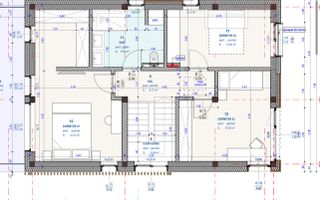 Casă individuală cu 699 teren la preț bun Chinteni - Schiță 22