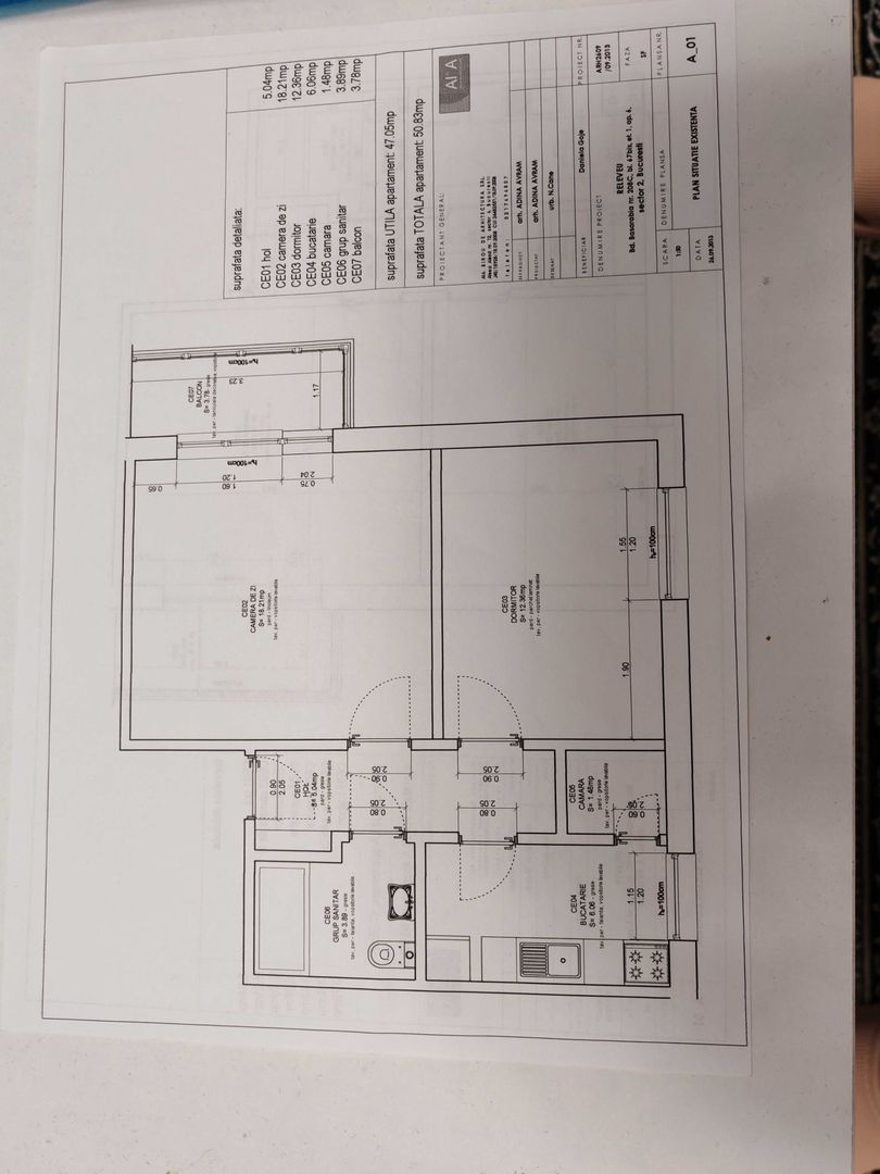 apartament 2 camere Costin Georgian metrou - Poză 8