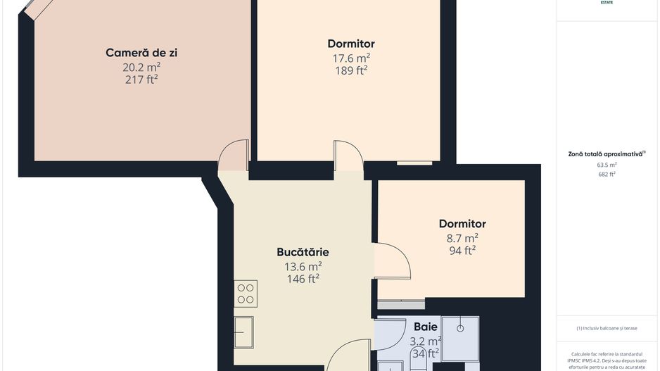 Apartament la casă cu 3 camere, Zonă Centrală - Timișoara - Poză 14