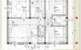 Casa 4 camere, 2 băi/incalzire in pardoseala/ teren 490 mp in zona Dancu-Holboca - Poză 7