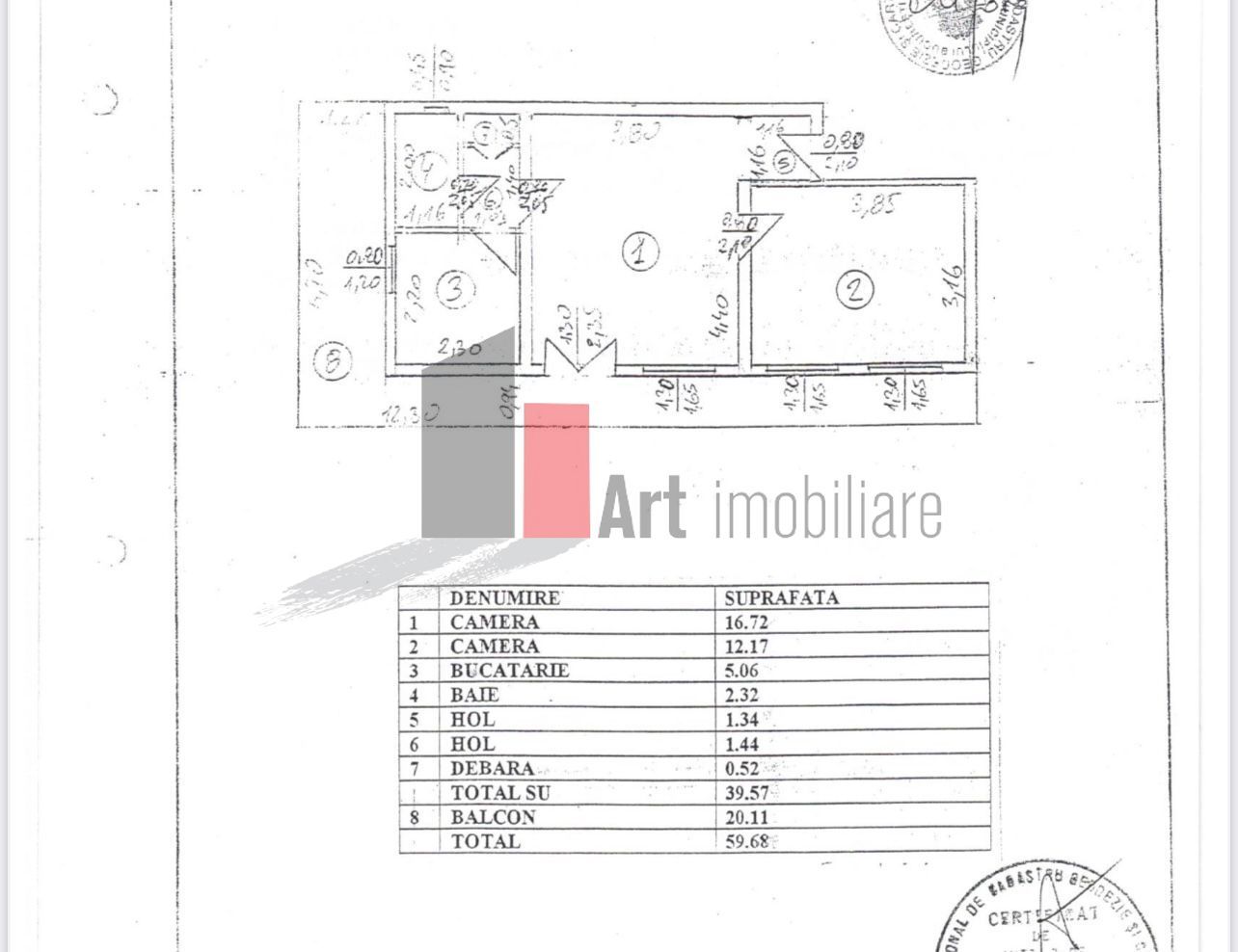 APARTAMENT DE 2 CAMERE SALA PALATULUI - Poză 8