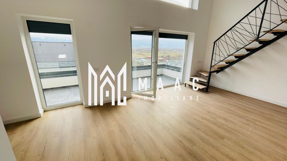 Penthouse 3 Camere I 2 nivele I 100 mp I Zona Vest I Sibiu - Poză 1