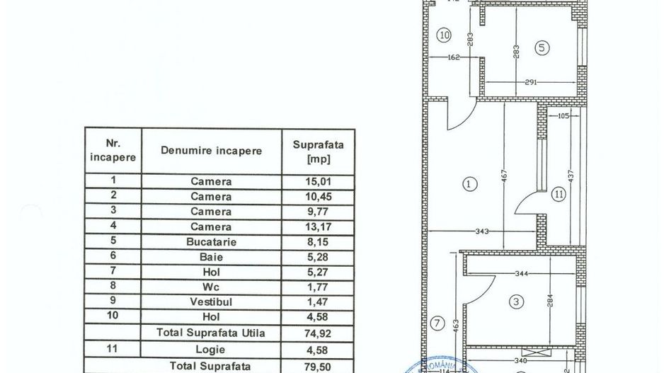Apartament 4 camere Apusului - Poză 9