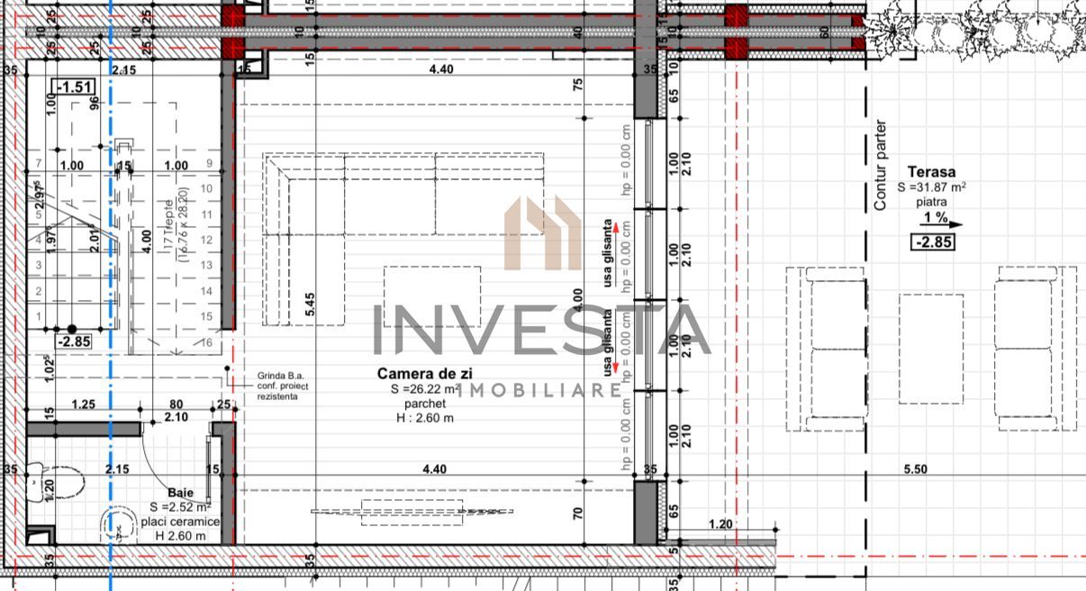Duplex ultrafinisat | 4 camere | Gradina proprie | Vedere superba | - Schiță 21