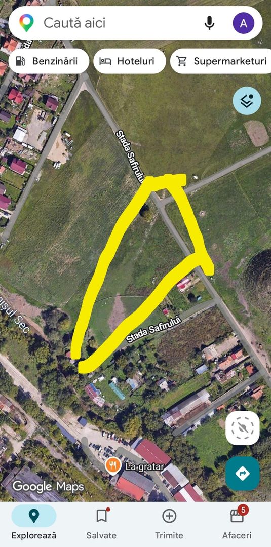 Teren constructii zona Sânpetru - Poză 3