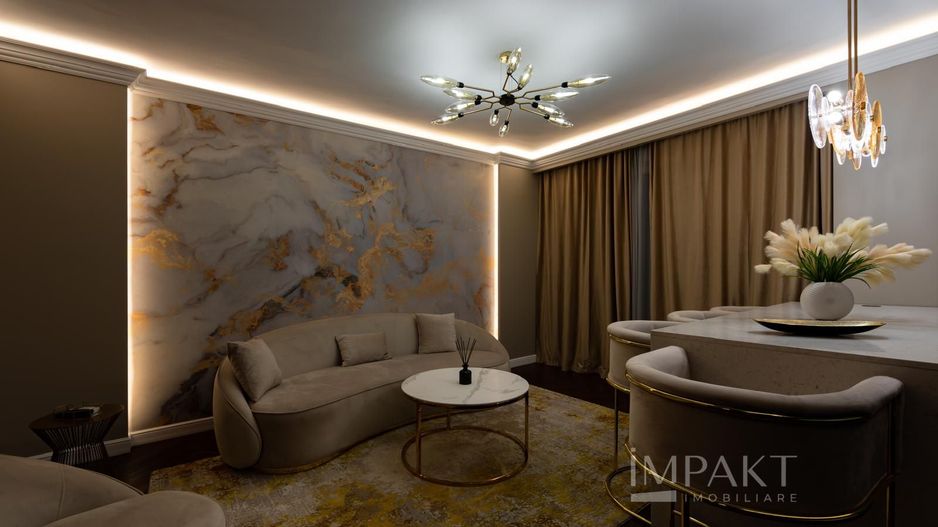 Apartamentcu 2 camere finisat lux in zona centrala - Poză 2