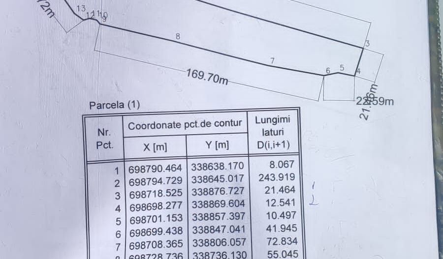 Ag EUROPA vinde teren intravilan 7600mp în zona DEPOZITELOR. - Poză 3