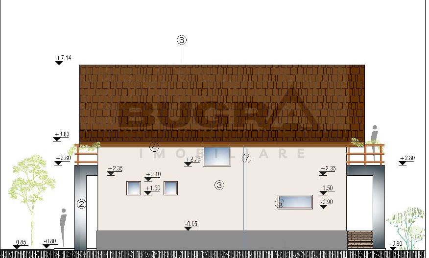 Teren 660 mp - autorizatie constructie, Chinteni - Poză 3
