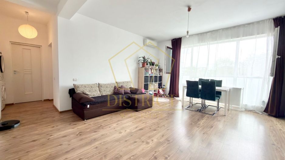 Apartament cu 2 camere mobilat la etajul 1 in Giroc langa Penny la asfalt. - Poză 3