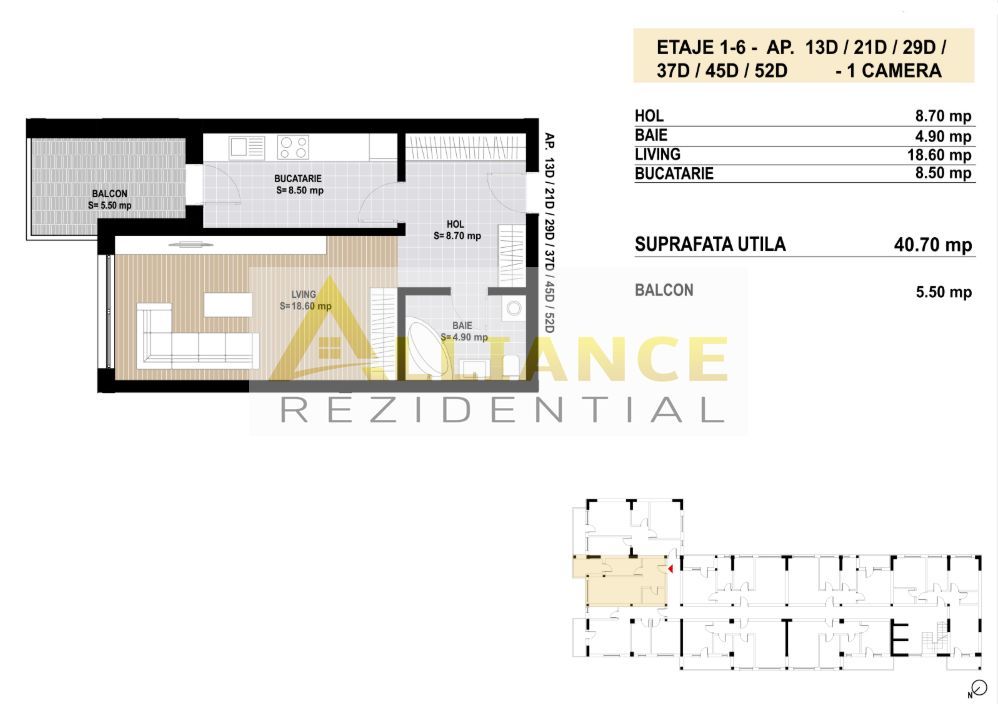 DISCOUNT 3-10% - Garsoniera - 46mp - Sector 4 - OFERTA LIMITATA - Poză 5