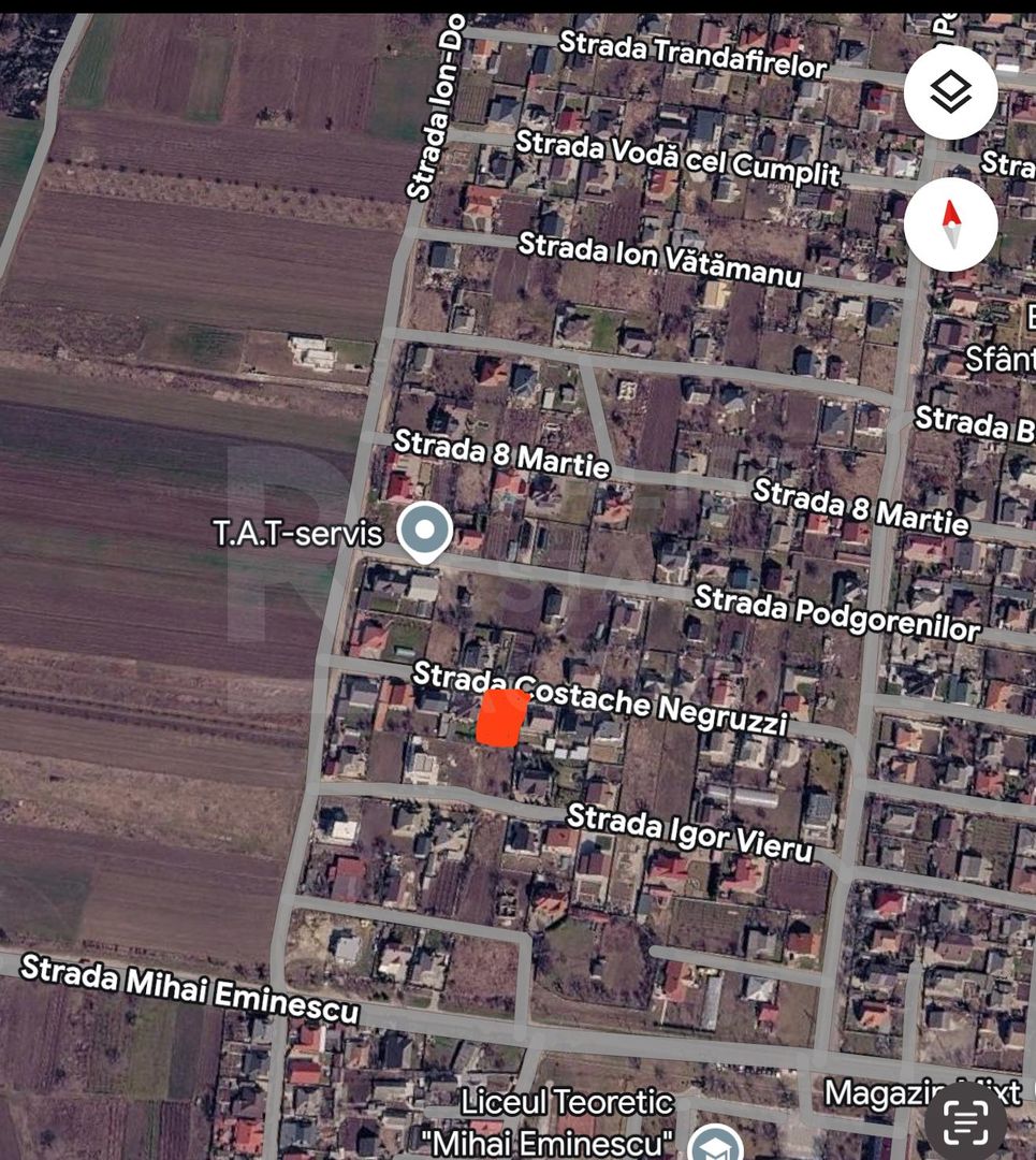Vânzare, teren pentru constucție, str. Constantin Negruzzi, Strășeni - Poză 3