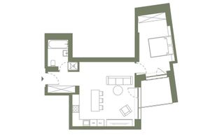 Apartament 2 camere. Semicentral. Finisat la standard inalt! - Poză 4