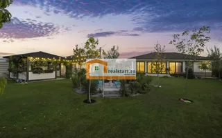 Langa Padure si lac, Vila P+Pod , 900mp teren,  terasa 40mp,  complex securizat - Poză 43