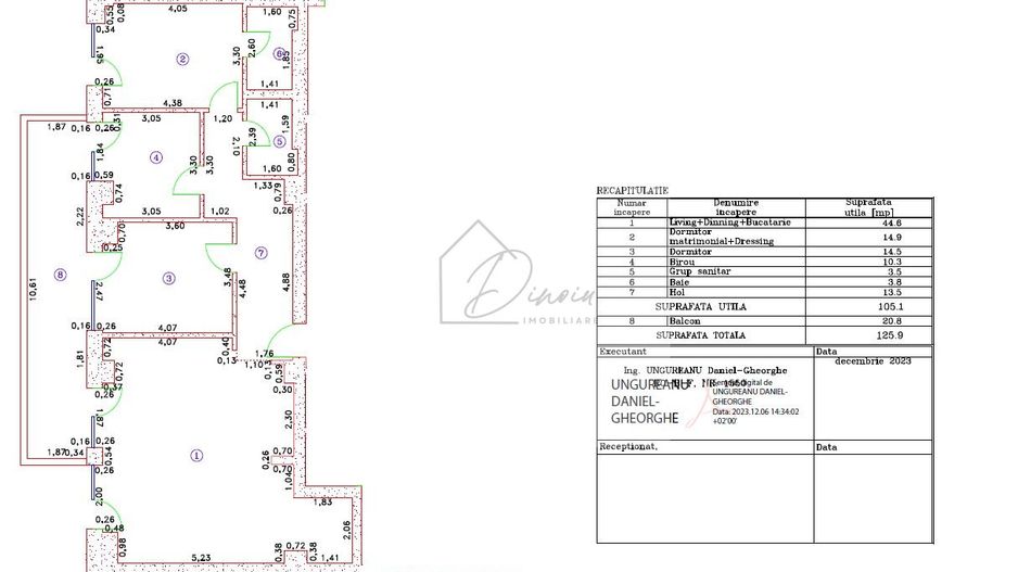 Apartament 4 camere Iancu Nicolae I Cortina 126  I Jolie Ville I COM0% - Poză 2