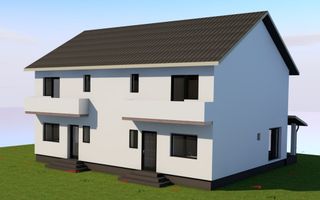 Casa 4 camere, 2 bai, curte si terasa Sibiu Calea Cisnadiei - Poză 6