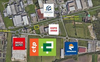 De vanzare Teren Zona industrial Expo Arad FS 64 vizibilitatea maxima - Poză 5