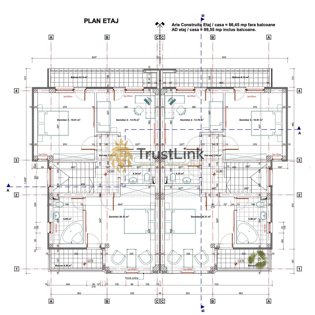 Casa de vanzare Complex rezidențial premium 1 Decembrie Ilfov - Schiță 8