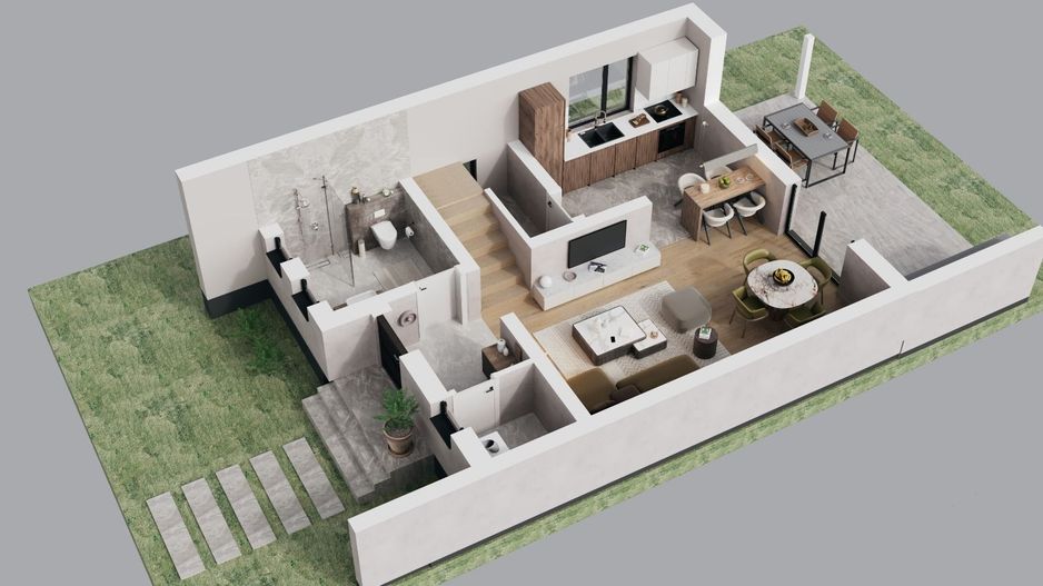 Duplex 150mp utili-SUPER POZITiE - Poză 18