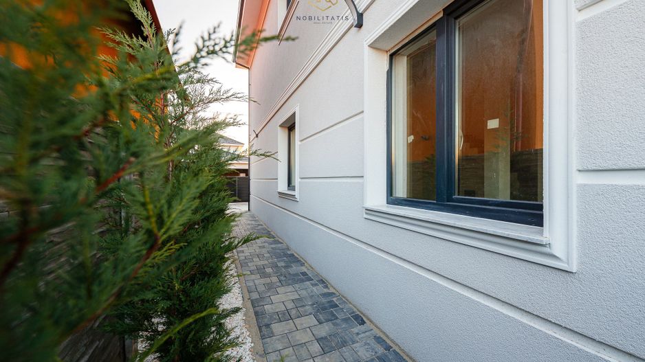 Duplex nou deosebit - despartit prin camera tehnica | Curte amenajata - Poză 15