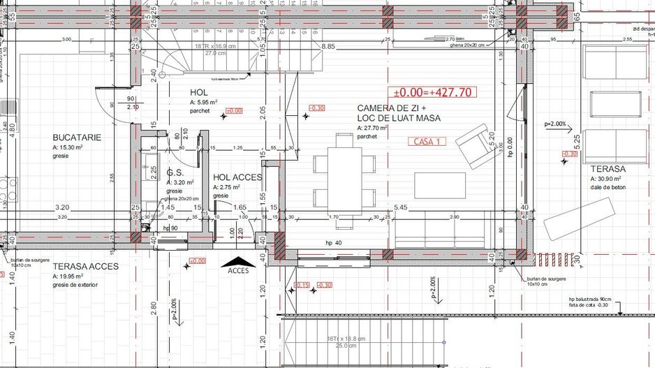 Duplex semifinisat, zona Vivo - Schiță 21