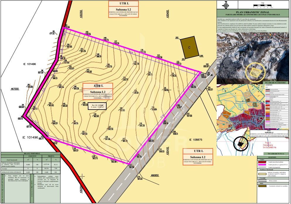 Teren intravilan 4600mp - 55 EUR/mp - EXCLUSIVITATE CISNADIOARA - COMISION 0% - Poză 4