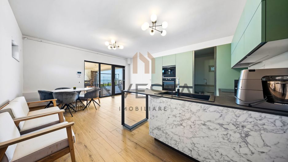Vila de exceptie in Faget - 440 mp utili, piscina si panorama! - Poză 13
