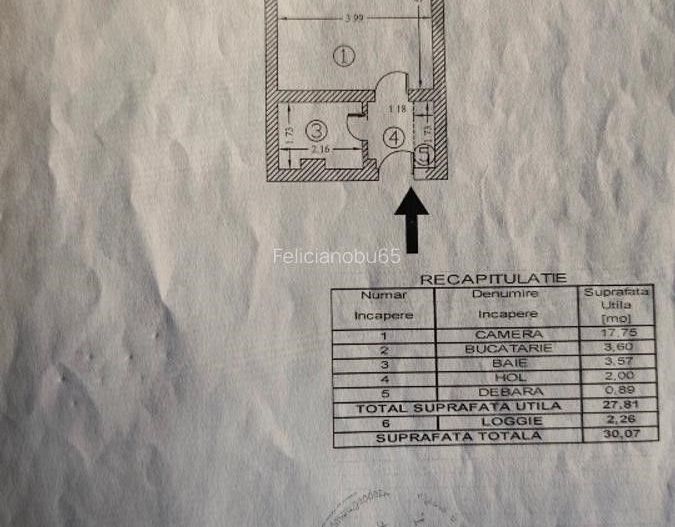 Garsoniera zona PIata Minis - Barajul Uzului - Poză 6