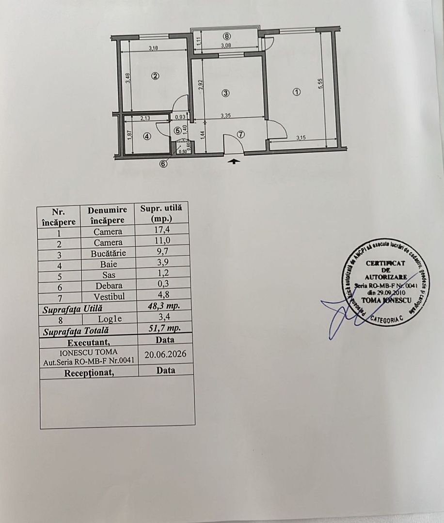 Vânzare Apartament 2 camere Sebastian - Poză 8
