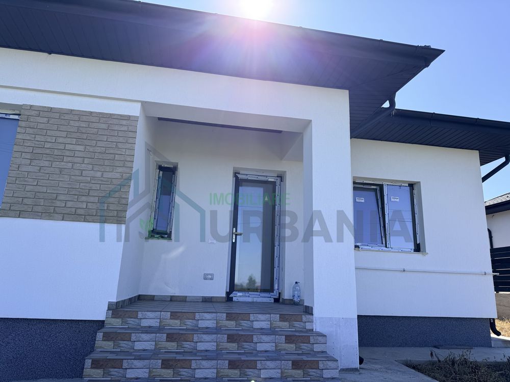 Casa la parter, 90 mp, 3 dormitoare, 2 bai, teren 500 mp, finisaje de lux, centrala proprie, incalzire in pardoseala, parcare 2 locuri - Cartier rezidential Nuvia, Lunca Cetatuii - Poză 1
