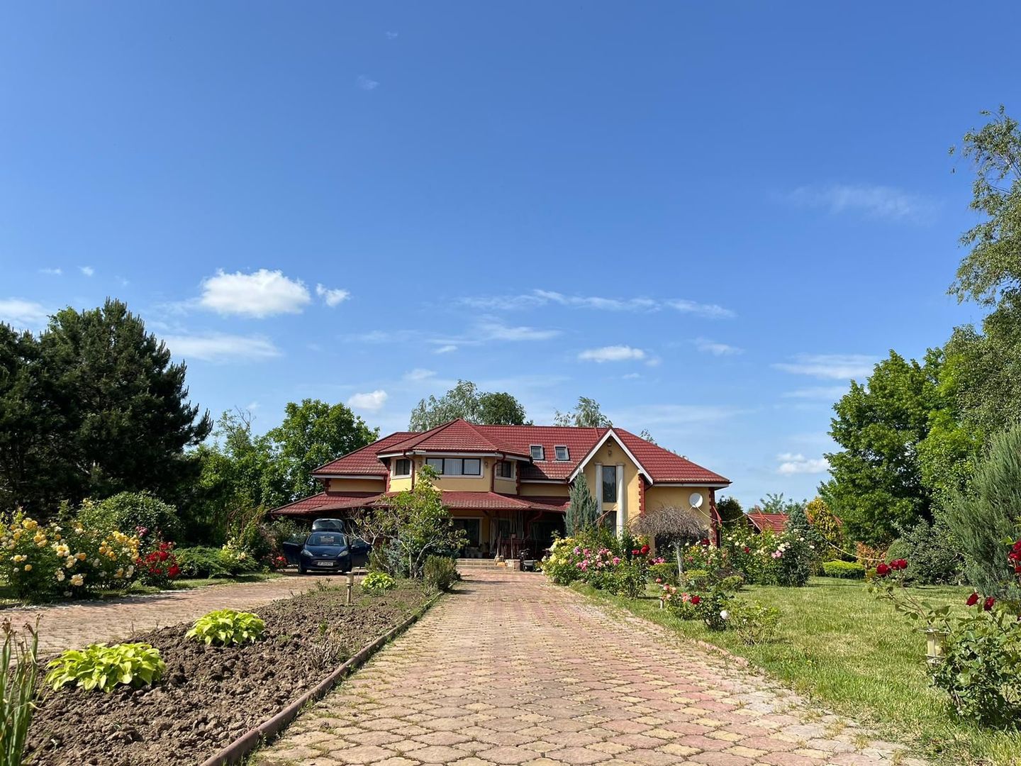 Vilă de lux mobilata/utilata cu terasa+foisor, garaj,gradina si livada - Poză 8