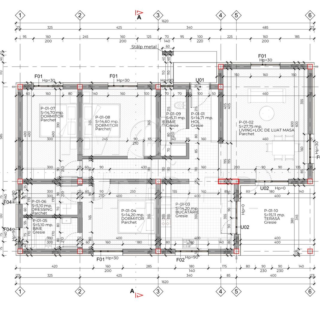 Vânzare casa individuală, Chinteni, 475 mp teren - Poză 6