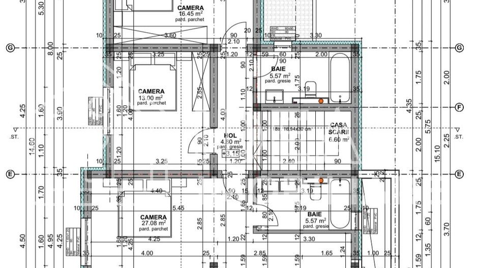 Casa Individuala cu 4 camere si 700 mp teren, in Tocile - Schiță 10