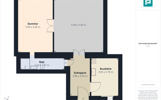 Apartament cu 2 camere,  75 mp, central, Arad - Poză 11
