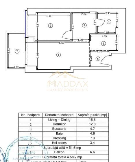 Apartament 2 camere // vedere lac Herastrau // parcare si boxa // Floreasca - Schiță 15